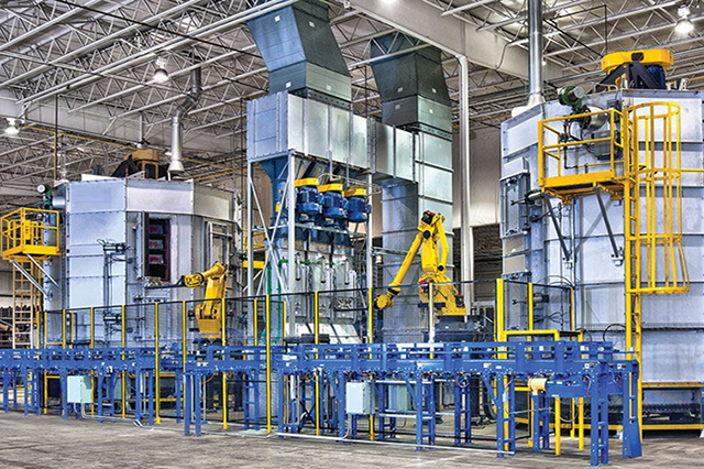 回轉式連續熱處理爐